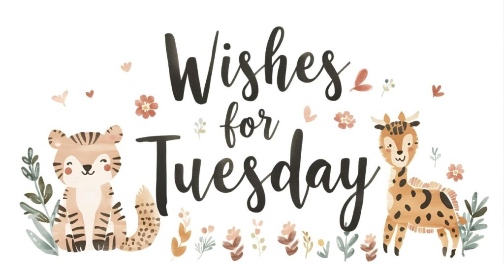 Cute Wishes for Tuesday