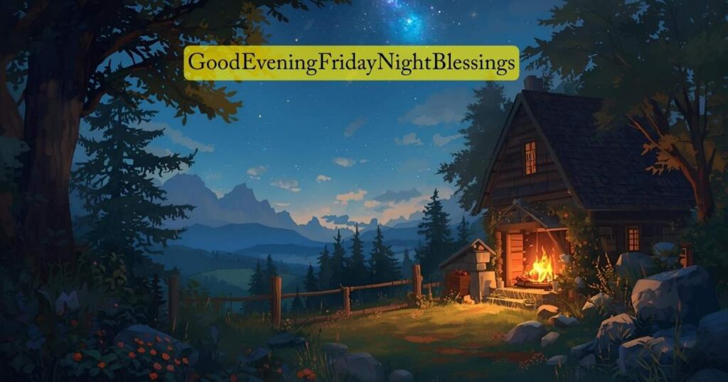 Good Evening Friday Night Blessings