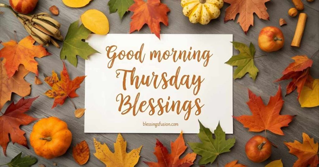 100+ Good morning Thursday Blessings Images and Prayers