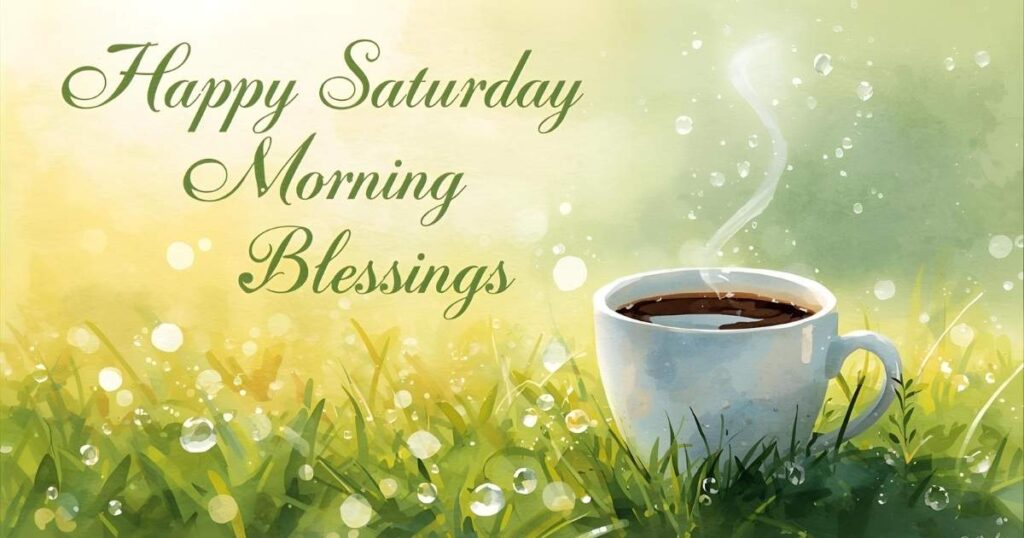 Happy Saturday Morning Blessings
