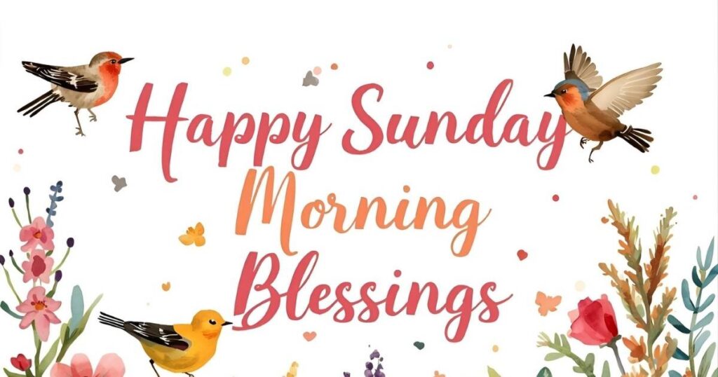 Happy Sunday Morning Blessings