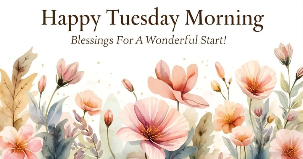 Happy Tuesday Morning Blessings For A Wonderful Start