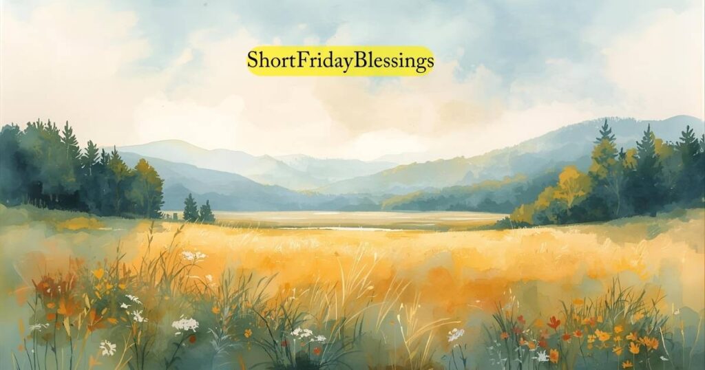 Short Friday Blessings