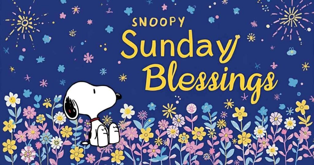Snoopy Sunday Blessings