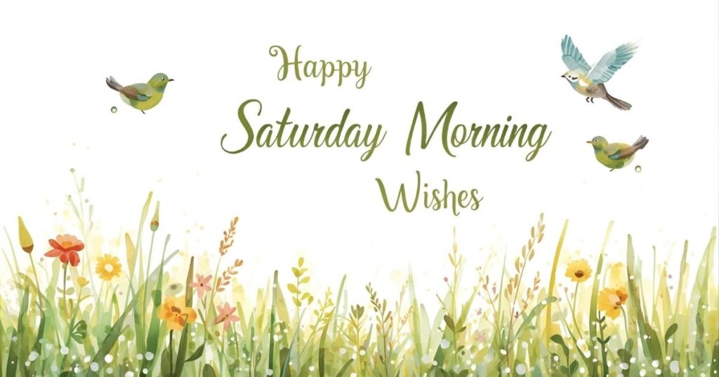 Sweet Saturday Morning Wishes