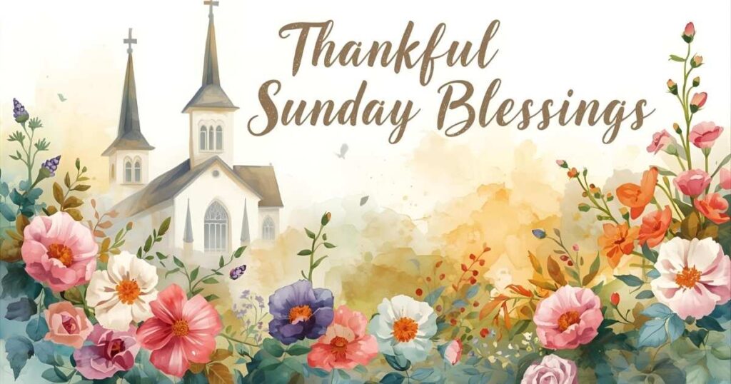 Thankful Sunday Blessings