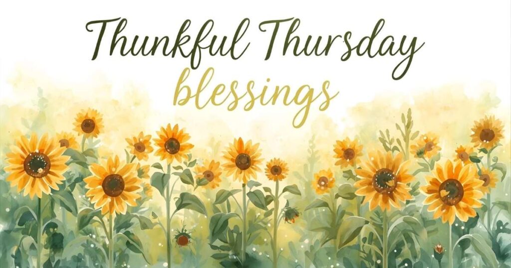 Thankful Thursday Blessings