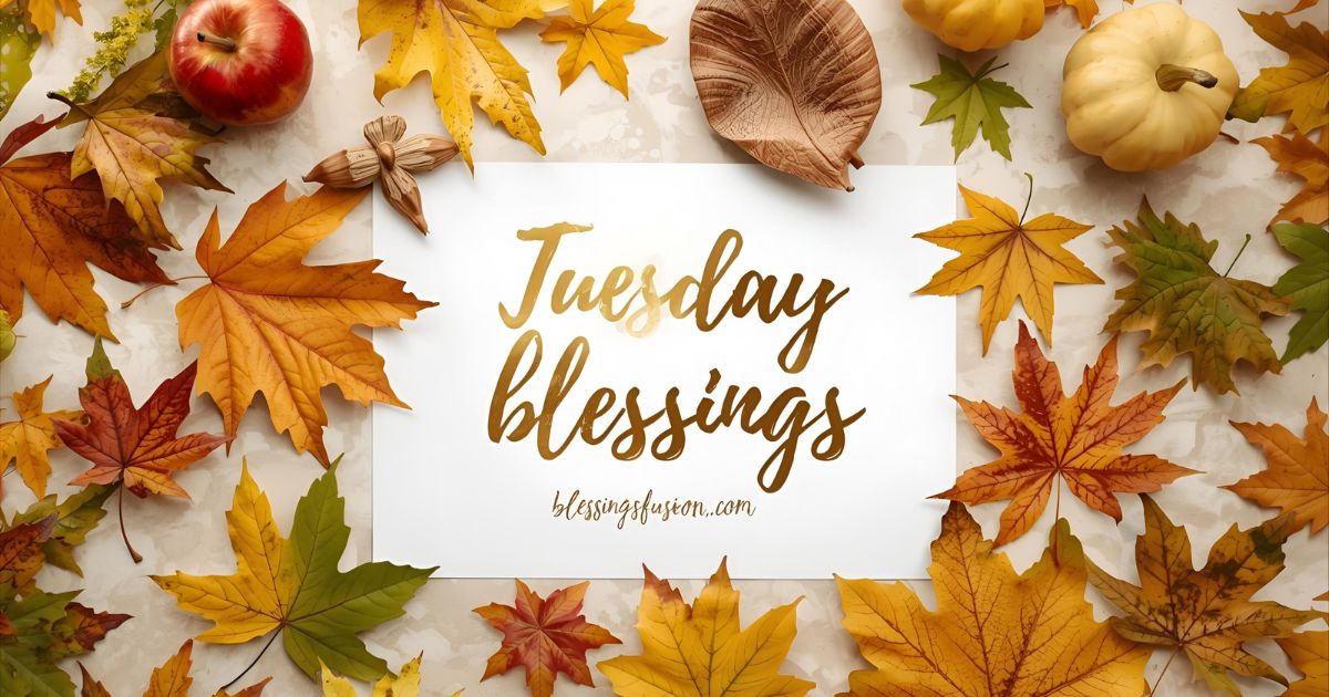 Tuesday Blessings