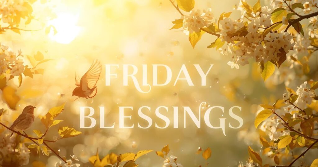 140+ Happy Friday Blessings and Prayers for a Joyful Weekend