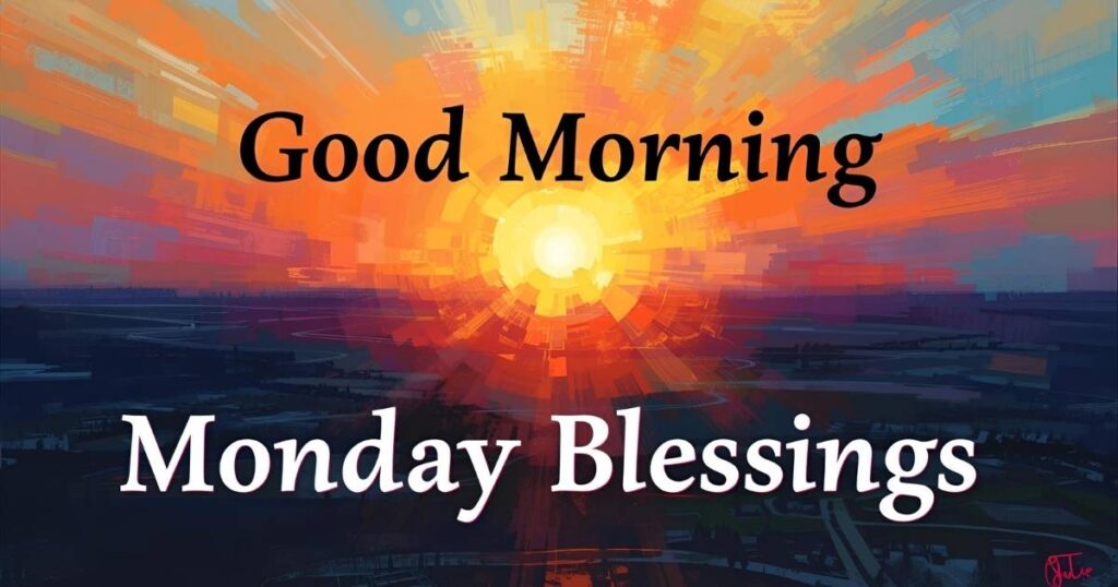 100+ Good Morning Monday Blessings, Images and Quotes