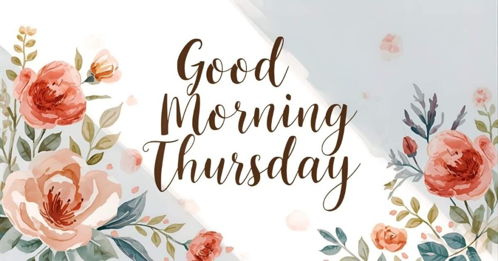 Good Morning Thursday Wishes