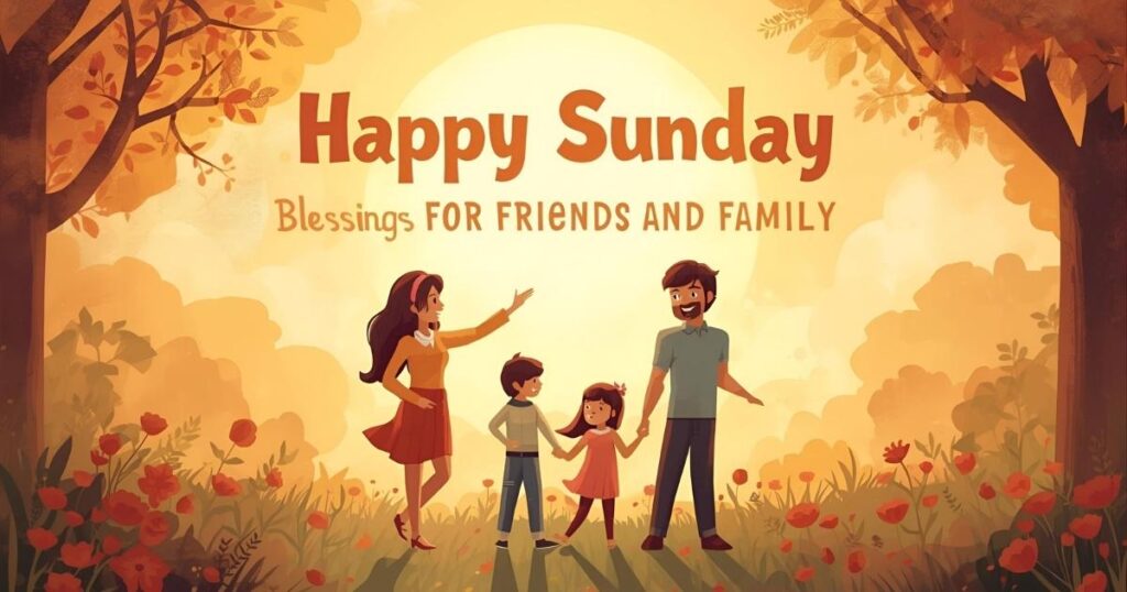 Happy Sunday Blessings For Friends And Family
