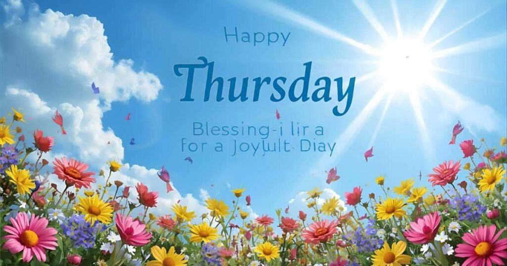 Happy Thursday Blessings For A Joyful Day