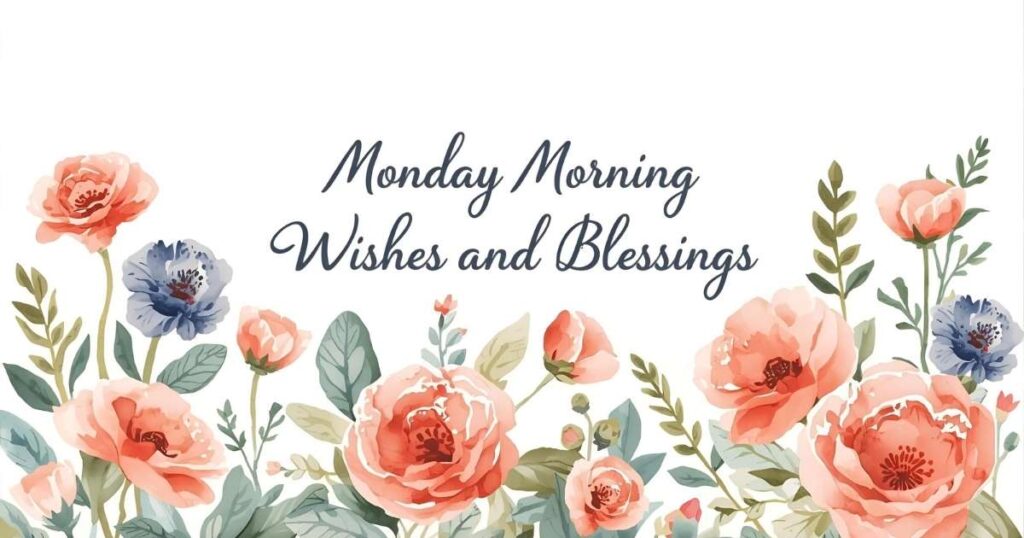 Monday Morning Wishes and Blessings