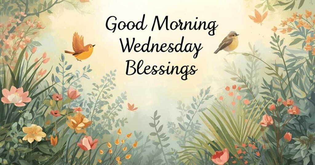 Positive Good Morning Wednesday Blessings