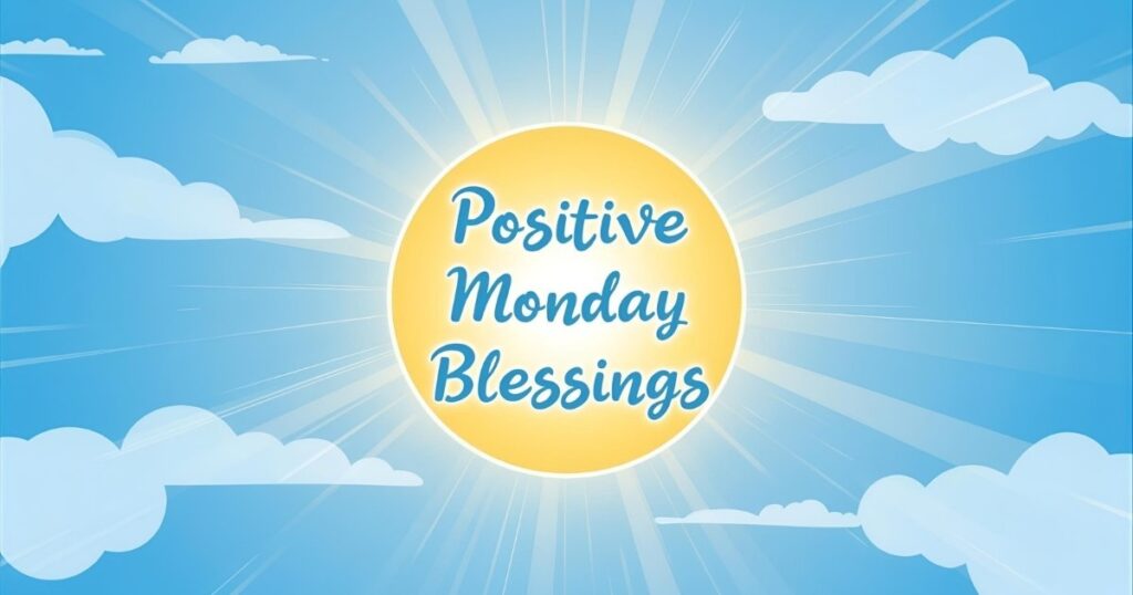 Positive Monday Blessings