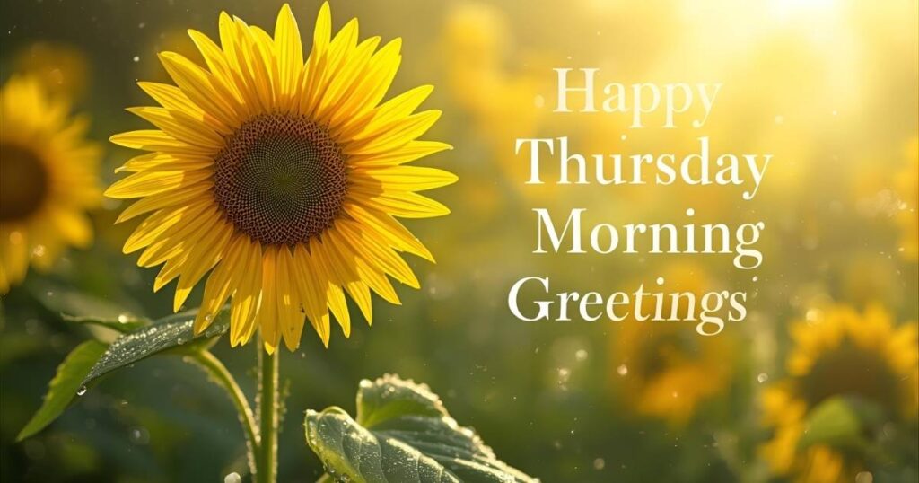 Thursday Morning Greetings