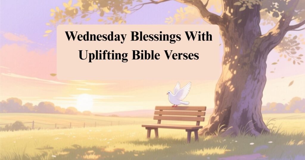 Wednesday Blessings With Uplifting Bible Verses