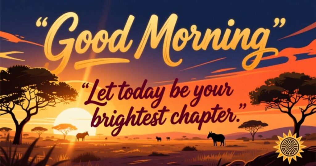 African American Good Morning Quotes