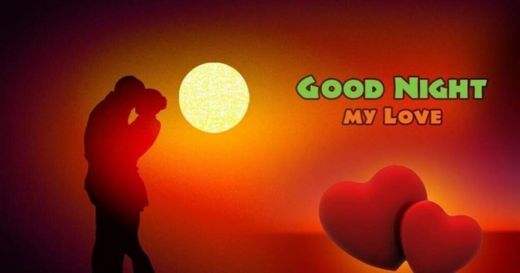 heart touching good night message for my love