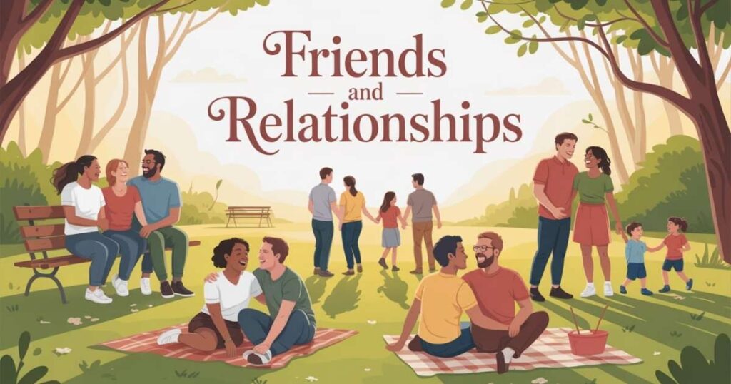 FRIENDS AND RELATIONSHIPS
