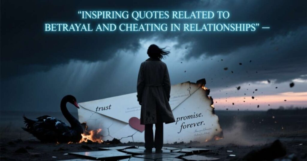 Inspiring Quotes Related To Betrayal And Cheating In Relationships