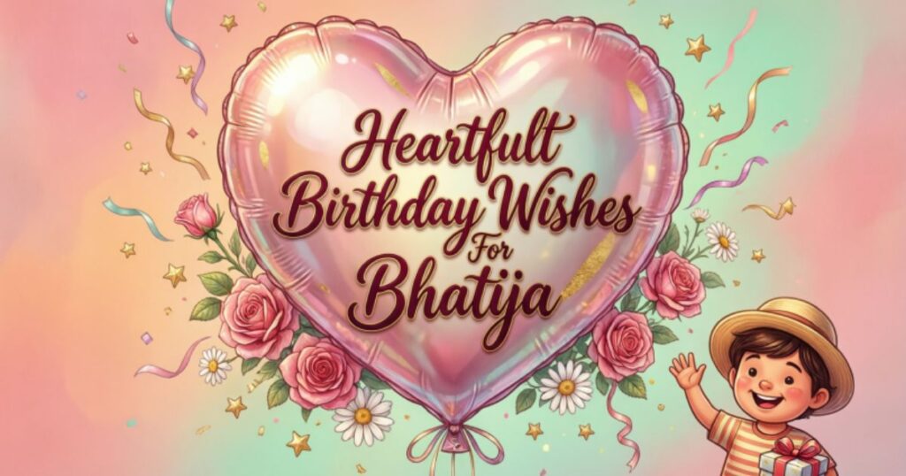 Heartfelt Birthday Wishes For Bhatija