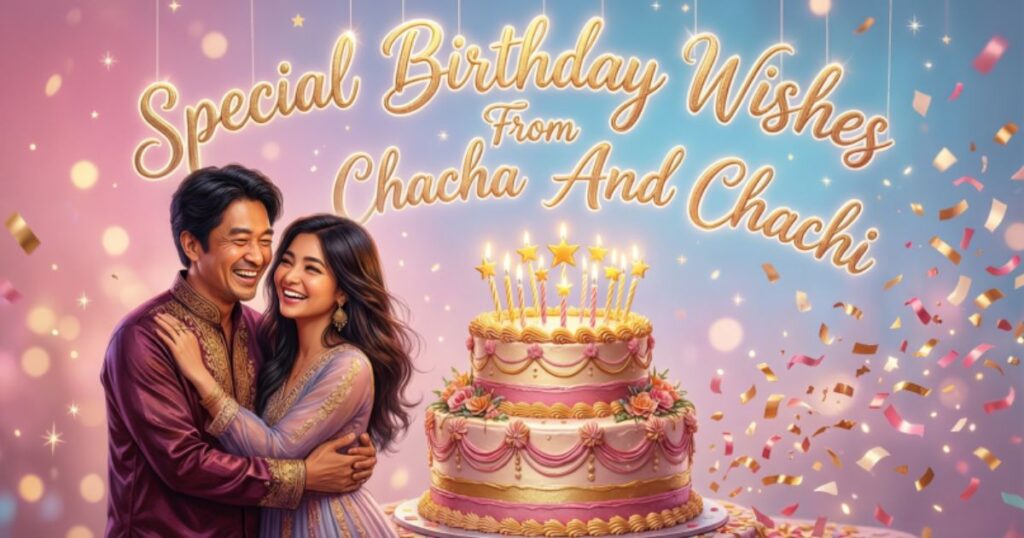 Special Birthday Wishes From Chacha And Chachi